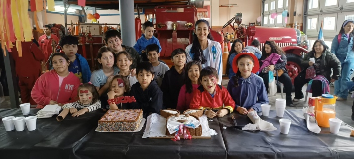 Día del Niño en el Cuartel Central de Bomberos Voluntarios de Ushuaia